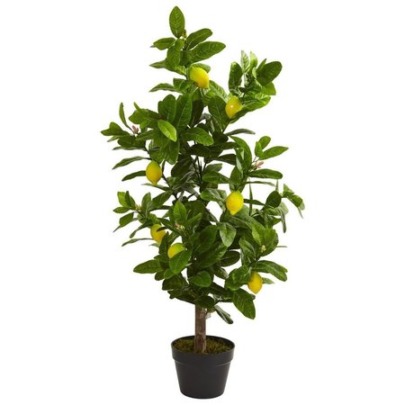 DARE2DECOR 3 ft. Lemon Artificial Tree DA1597579